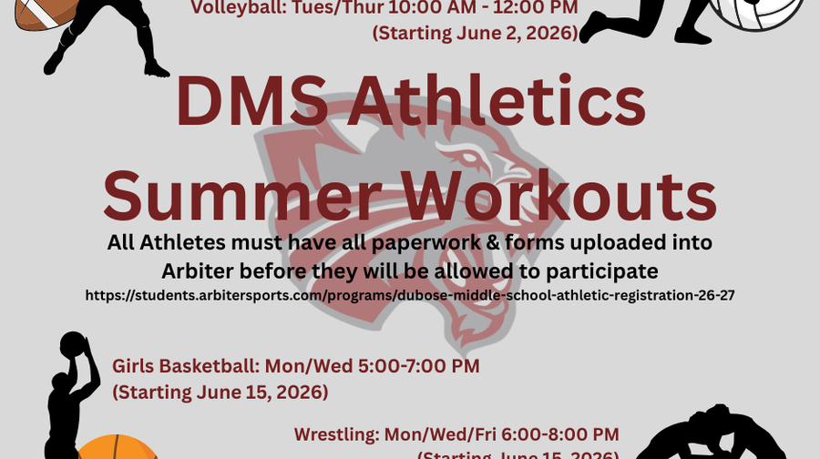 DMS Athletics Summer Workouts